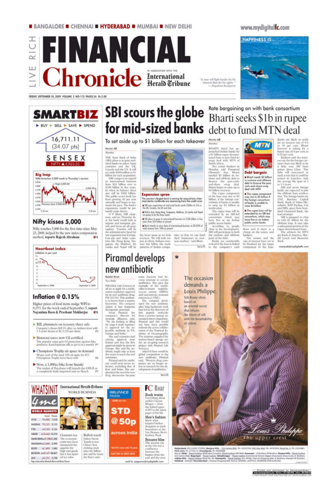 2009.09.18__Financial_Chronicle_India__TWG_Tea - FETAURED